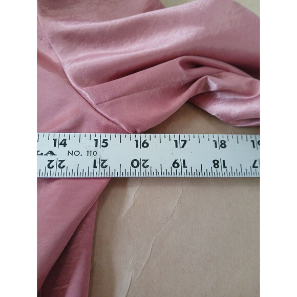 Choosy Sunset Vibes Pink Satin Blazer Mini Dress Size 0 Barbie - Picture 4 of 7